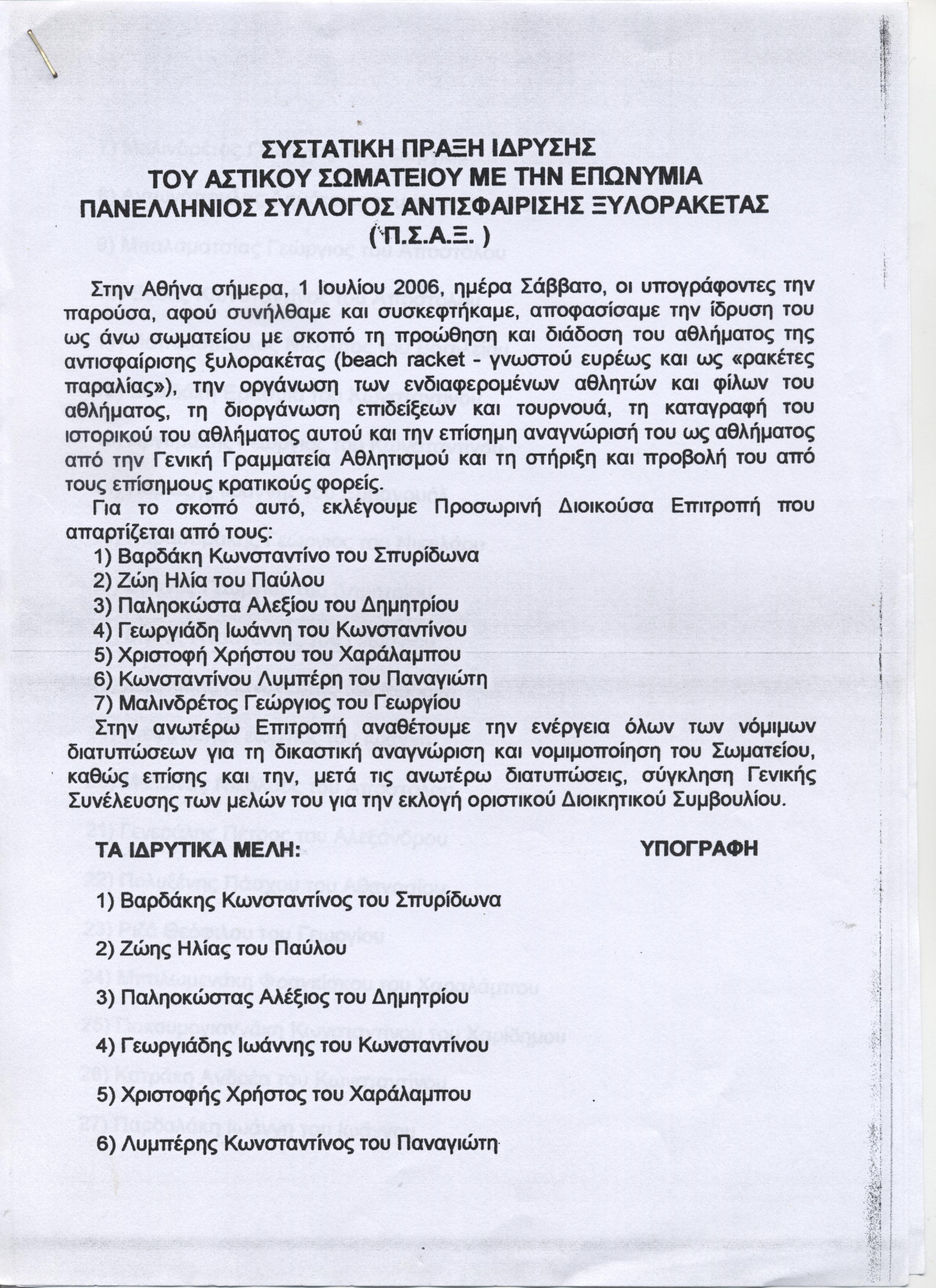 ypografi sistatikis praksis